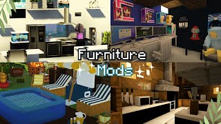 The Best Brand New Interior Design Furniture Mods for Minecraft 2024 [upl. by Notyalc340]