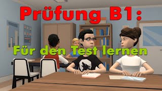 Goethe B1 Prüfung Sprechen Teil 1 Gruppe organisieren und für den Test lernen  Deutsch lernen [upl. by Lowis]