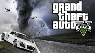 GTA 5 Mods  MASSIVE TORNADO MOD GTA 5 PC Mods Gameplay [upl. by Kra]