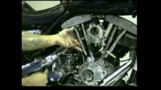 Harley ShovelHead pushrod adjustment [upl. by Annecorinne]