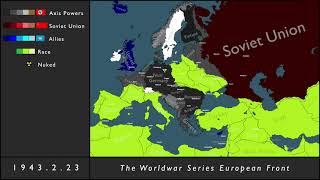 900 Subscriber Special The Worldwar Series European Front Every Day [upl. by Banna]