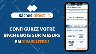 Configurateur de bâche BOIS sur mesure  BACHESDIRECT [upl. by Tirzah]