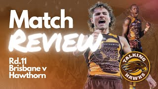 Round 11 Review  Hawthorn vs Brisbane Livestream  Talking Hawks [upl. by Allianora]