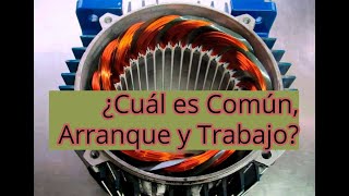 Como saber cual es arranque trabajo y común en un motor  Rivero Refrigeración [upl. by Macur]