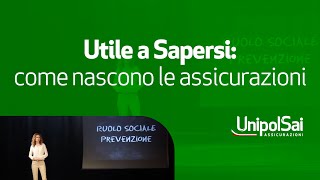 Utile a Sapersi come nascono le assicurazioni [upl. by Novikoff]