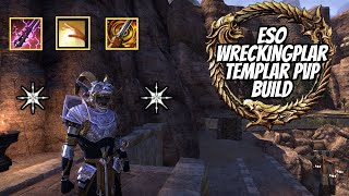 ESO PvP  This templar build melts healthbars [upl. by Jopa]