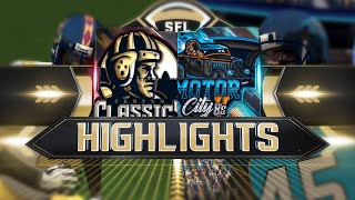 HIGHLIGHTS SFL Season 21 Week 3  Canton  Motor City [upl. by Noirod923]