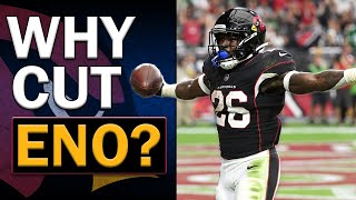 My Initial Thoughts on Why the Arizona Cardinals Released Eno Benjamin [upl. by Matrona]