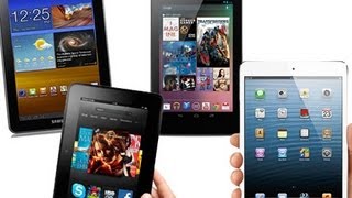 Top 5 Tablets 7Inch 20122013 [upl. by Kee345]