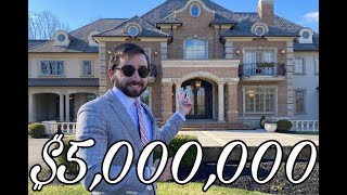 INSIDE A 5 MILLION NEW JERSEY MANSION [upl. by Lleuqram]