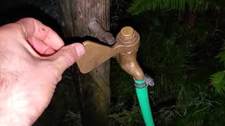 How to Connect to Nonthreaded Campground or Day Use Park Water Spigots for Free RV Water Fill [upl. by Eural]