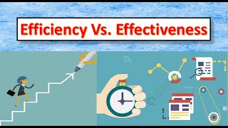 Key Difference Between Efficiency and Effectiveness With Example [upl. by Yrrak]