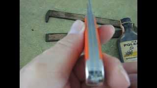 Case Knife  Orange Trapper 360 degree look [upl. by Rehpitsirhc15]