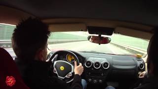 Ferrari Test Drive in Maranello  LivTours [upl. by Enelie]