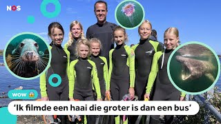 Kinderen helpen bij film over wilde Noordzee [upl. by Irbua954]