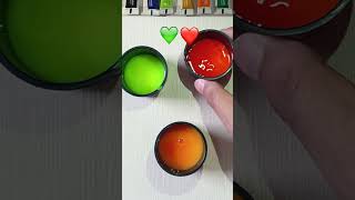 Guess the end color  colormixing satisfyingasmr oddlysatisfying asmr [upl. by Obbard]