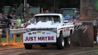 Truck Pulling Open Gas Trucks Glenford Lions Club Glenford OH 2024 [upl. by Ayk]