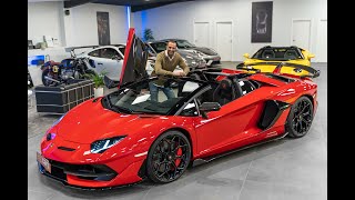 🔥 REVIEW ESPAÑOL  Lamborghini Aventador SVJ Roadster  Rosso Mars  1 DE 800 [upl. by Soalokcin]