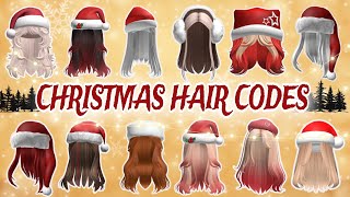 New Christmas hair codesbloxburg and berryavenue Roblox [upl. by Florine]