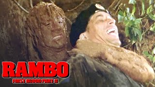 Rambo 112 Movie CLIP  Going Up River 2008 HD [upl. by Hollerman]