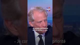 🔴 Dominique De Villepin donne la priorité quotà la lutte contre le RNquot lci info [upl. by Hite]