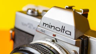 How To Use Your Classic Minolta SLR Film Camera [upl. by Arliene609]