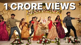 VRINDHARJUN Viral Wedding Dance Video  Vrindha and Anuprasad Wedding [upl. by Ahteres]