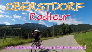 OBERSTDORF Radtour zum Rohrmoostal [upl. by Anitsuj]