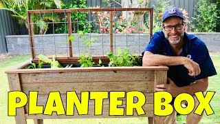 How to Build a Planter Box  Easy DIY Project [upl. by Greta]