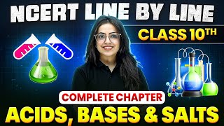 Acids Bases amp Salts ONE SHOT  Full Chapter Line by Line  Class 10th Science  Chapter 2 [upl. by Darrej202]