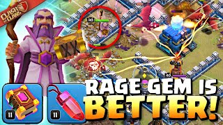 RAGE GEM will BREAK Dragons at Town Hall 12 TH12 ZAP DRAGON Best TH12 Attack Clash of Clans [upl. by Wernda]