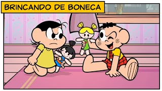 Brincando de boneca  Turma da Mônica [upl. by Nospmis]