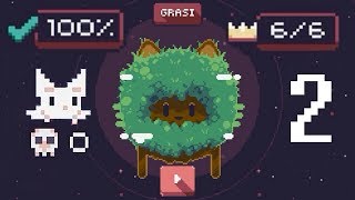 Cat Bird World 2 Grasi  All Crowns 100  Gameplay Walkthrough iOSAndroid [upl. by Aramas67]