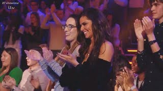 Cheryl in the Audience Interview amp Cheering for Liam Payne X Factor UK 2017 [upl. by Sidras]