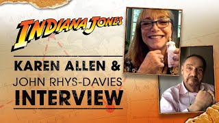 Indiana Jones  Karen Allen amp John Rhys Davies Interview  Highlights  Hasbro Pulse [upl. by Harrietta]