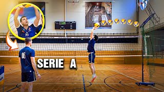 IMPARO COME PALLEGGIARE A PALLAVOLO CON UN GIOCATORE PROFESSIONISTA  NikSalsi [upl. by Emyaj]