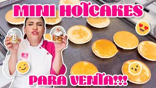 Receta de Mini HotCakes🤩🤩 para VENTA✨✨ [upl. by Stockmon613]