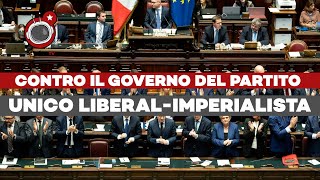 Contro il GOVERNO del PARTITO UNICO LIBERALIMPERIALISTA  Ft M Arricale M Collot G Cremaschi [upl. by Annid255]