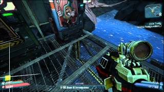 BorderLands 2  TerraMorphous The Invincible Normal Mode Raid Boss [upl. by Anahgem]