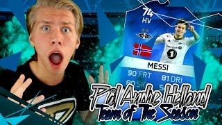 JAKTEN PÅ TOTS PÅL ANDRE HELLAND NORSK FIFA 16 PAKKEÅPNING [upl. by Zoie]