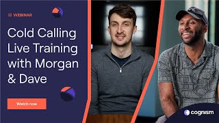 Cold Calling Live with Morgan J Ingram amp Dave Bentham [upl. by Akilat]