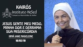 Jesus sente meu medo minha dor e derrama sua Misericórdia  Testemunho Irmã Jane Madeleine Parte 2 [upl. by Franchot]