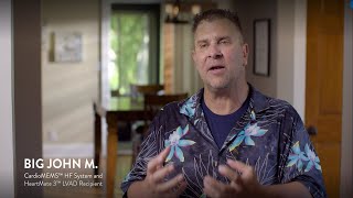 CardioMEMS and HeartMate 3 Patient Testimonial – Big John [upl. by Olenta]