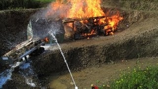 Hellfire in the Sawmill  FIRE ON THE CONSTRUCTION SITE  RC FIRE TRUCKS  RC LIVE ACTION [upl. by Yrrem]