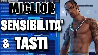 Le MIGLIORI IMPOSTAZIONI per PAD SENSIBILITÀ E TASTI su Fortnite PS4XBOX [upl. by Gabel]