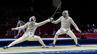 Szilágyi HUN v Pakdaman IRI T8  Fencing Men’s Sabre Ind Highlights TOKYO 2020 Games [upl. by Einnim9]