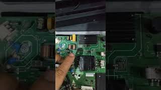 Haier tv dead problem shorts trending viralshorts viral ytshorts electronic repair tv [upl. by Annawal]