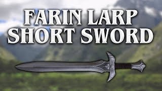 MY100729 Farin LARP Short Sword [upl. by Gnemgnok]