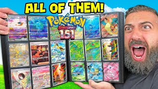 I Graded ALL My 151 Pokemon Cards [upl. by Habeh845]