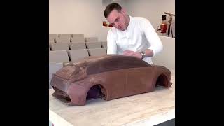 HE MADE MISTAKE BUT HE MAKE A CAR shorts cake making chocolate cakebaking [upl. by Zingale]